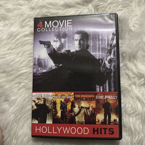 Attack Force/Into the Sun/The Russian Specialist/Conspiracy (DVD, 2012,... - Picture 1 of 4